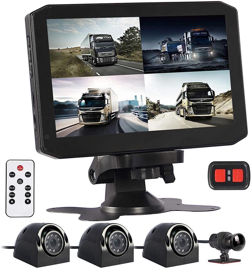 4CH commercial truck DVR camera systems